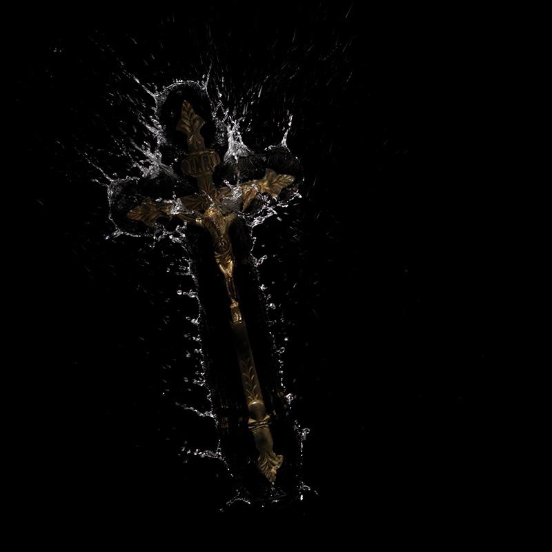 splash crucifixion baptismal images of cleansing and rebirth crucifix