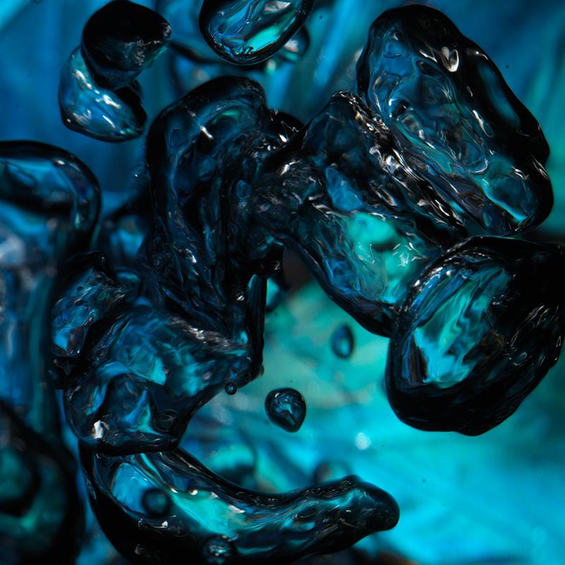 Vanishing Symphony: Blue Morpho Butterflies in Liquid Grace with Bubbles