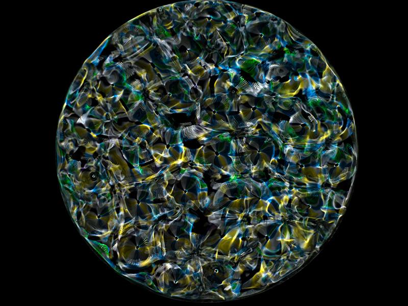 Design Luminary: Gravitational Waves Explored through Cymatics Photography